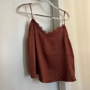 Abercrombie XL silk tank. Never worn with tags.